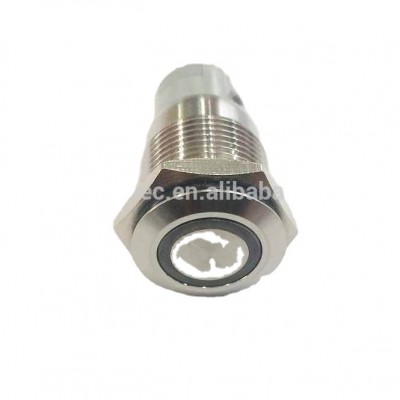 Switch 12mm, 16mm, 19mm, 22mm, 25mm, 30mm, 40mm Bi-color illumination metal pushbutton switch