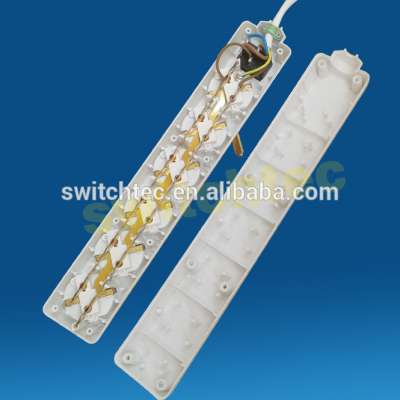 Low price and good quality CE approval 4 Way European socket plug ,socket adapter,socket and plug with wire