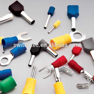 Switchtec Insulated Cable Terminal, Ring pre-insulated terminal connector, Crimp terminal