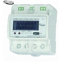 DIN RAIL 1P LCD GPRS/ Infrared electricity meter/Energy meter/kWh meter