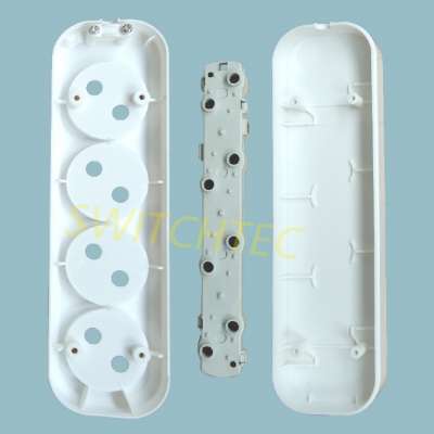 Low price and good quality CE approval 4 Way European schuko socket outlet