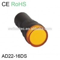 Wide Voltage Range 6V - 240V CE RoHS Switchtec AD22 16mm, 22.5mm LED Indicator lamp, LED Signal Lamp, LED Pilot Lamp